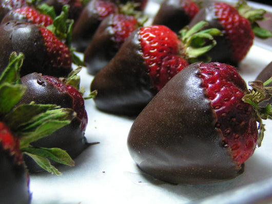 Chocolate Dipped Strawberries in Belgian Dark, Milk or White Chocolate - Divani Chocolatier in Foxburg, Pennsylvania