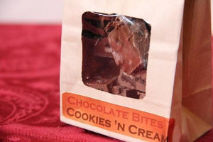Cookies 'n Cream Bliss Bites™ Handmade With Belgian Dark or Milk Chocolate - Divani Chocolatier in Foxburg, Pennsylvania