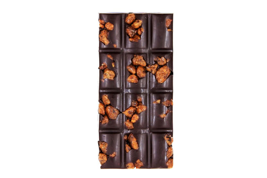 DIVANI BLACK WALNUT CRUNCH BAR HANDMADE WITH BELGIAN DARK OR MILK CHOCOLATE - Divani Chocolatier in Foxburg, Pennsylvania