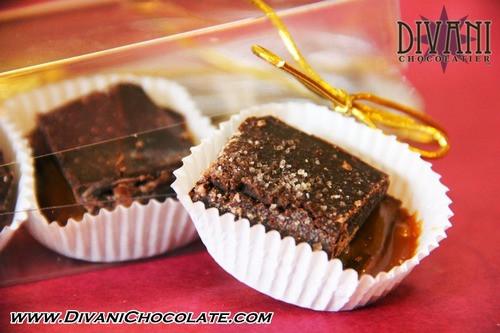 Midnight Sun Caramel Handmade With Belgian Dark Chocolate - Divani Chocolatier in Foxburg, Pennsylvania