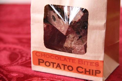 Potato Chip Bliss Bites™ Handmade With Belgian Dark or Milk Chocolate - Divani Chocolatier in Foxburg, Pennsylvania