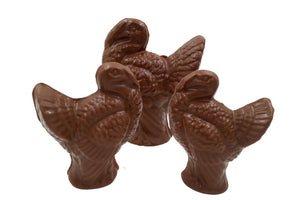 Wild Turkey Chicks in Belgian Dark, Milk or White Chocolate - Divani Chocolatier in Foxburg, Pennsylvania